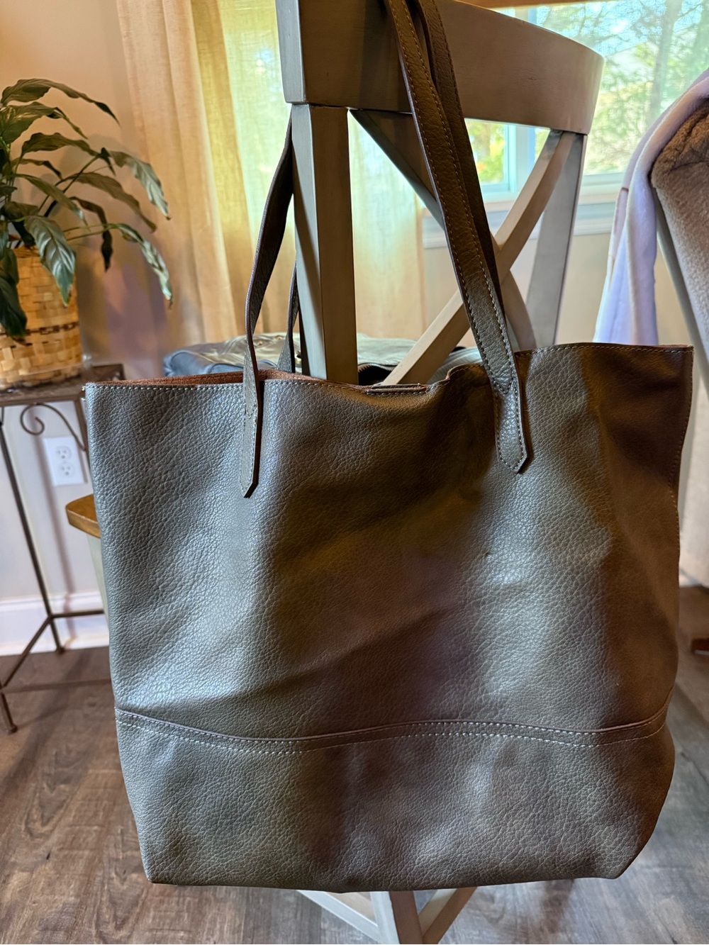 Classic Green Tote Bag - Large